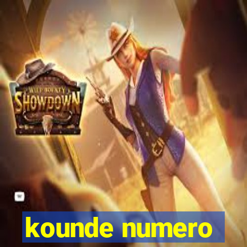 kounde numero