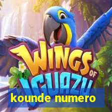 kounde numero