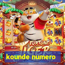 kounde numero