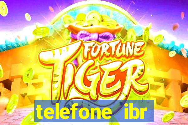 telefone ibr vitória da conquista