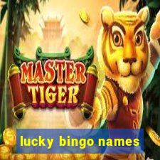 lucky bingo names