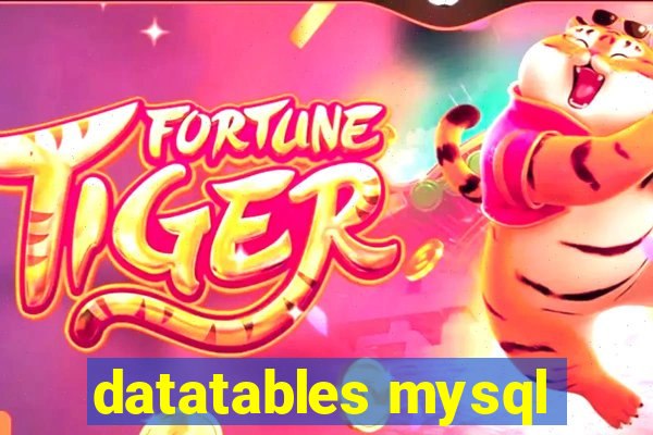 datatables mysql