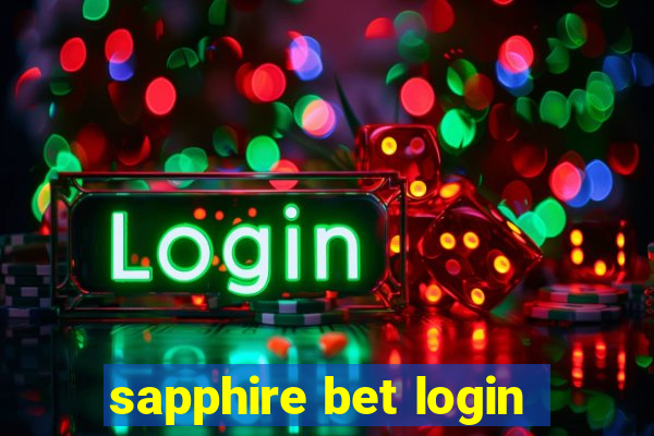 sapphire bet login