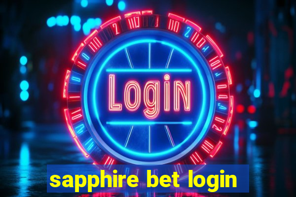 sapphire bet login