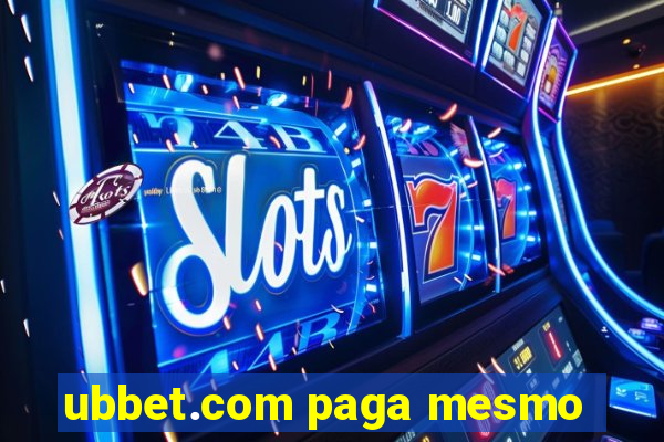 ubbet.com paga mesmo