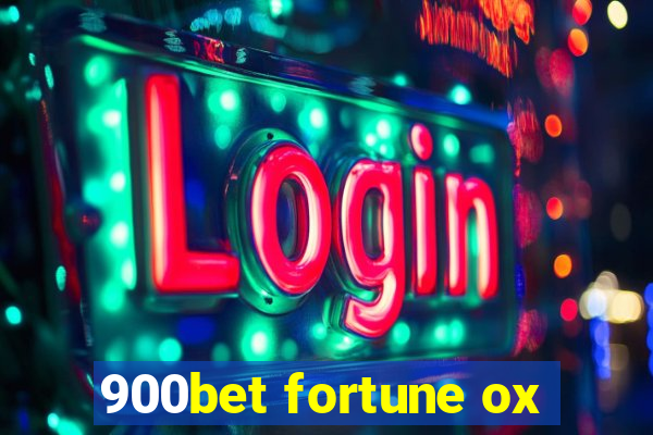 900bet fortune ox