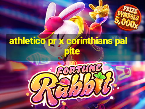 athletico pr x corinthians palpite