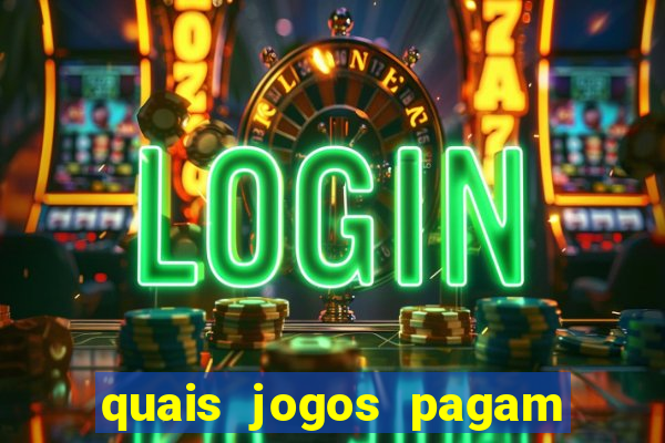 quais jogos pagam de verdade no pix