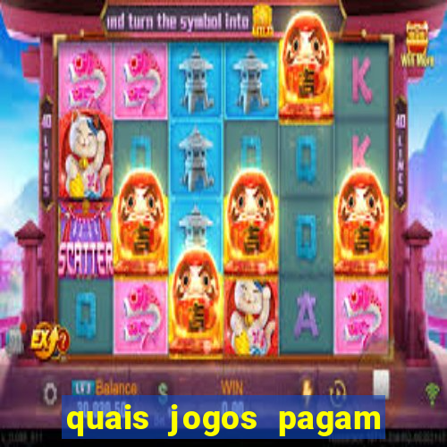 quais jogos pagam de verdade no pix