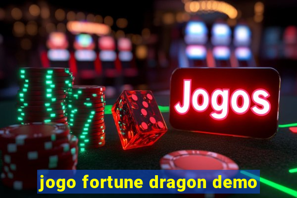 jogo fortune dragon demo