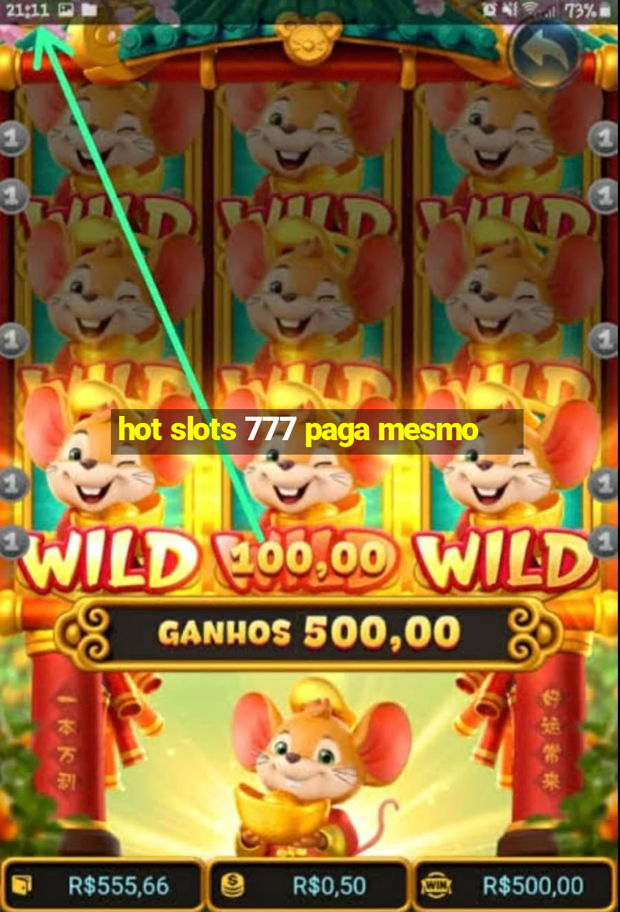 hot slots 777 paga mesmo