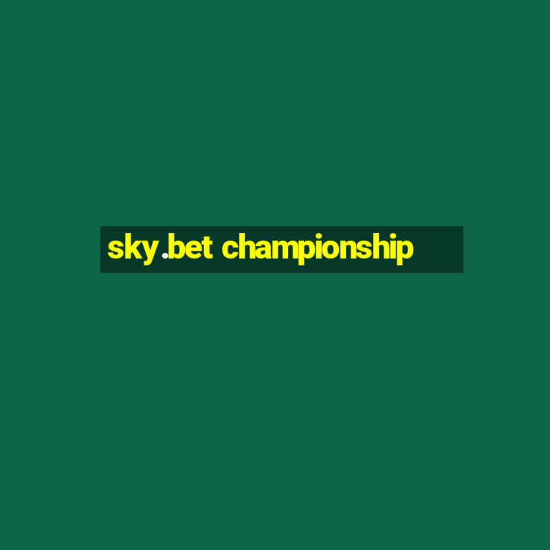 sky.bet championship