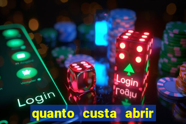 quanto custa abrir um cassino online