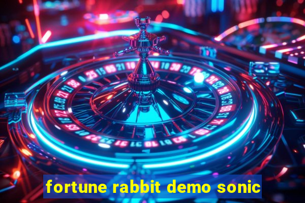 fortune rabbit demo sonic