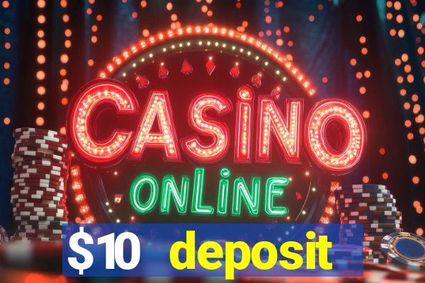 $10 deposit australian casino