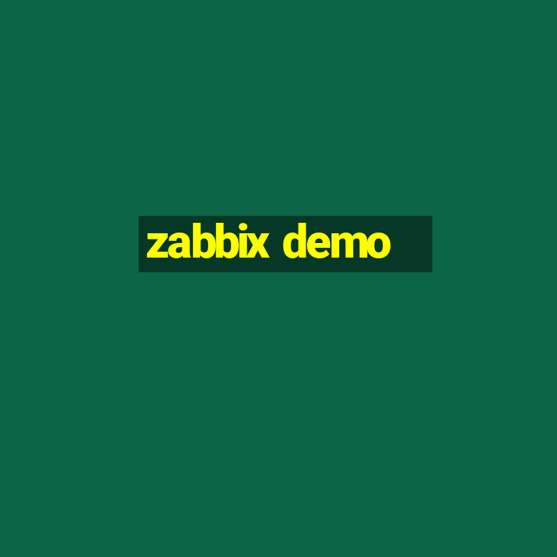 zabbix demo