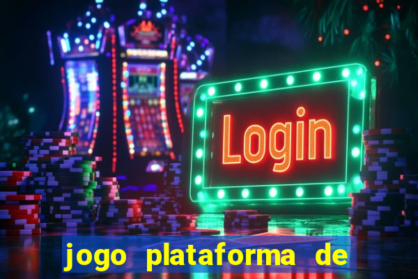 jogo plataforma de 3 reais