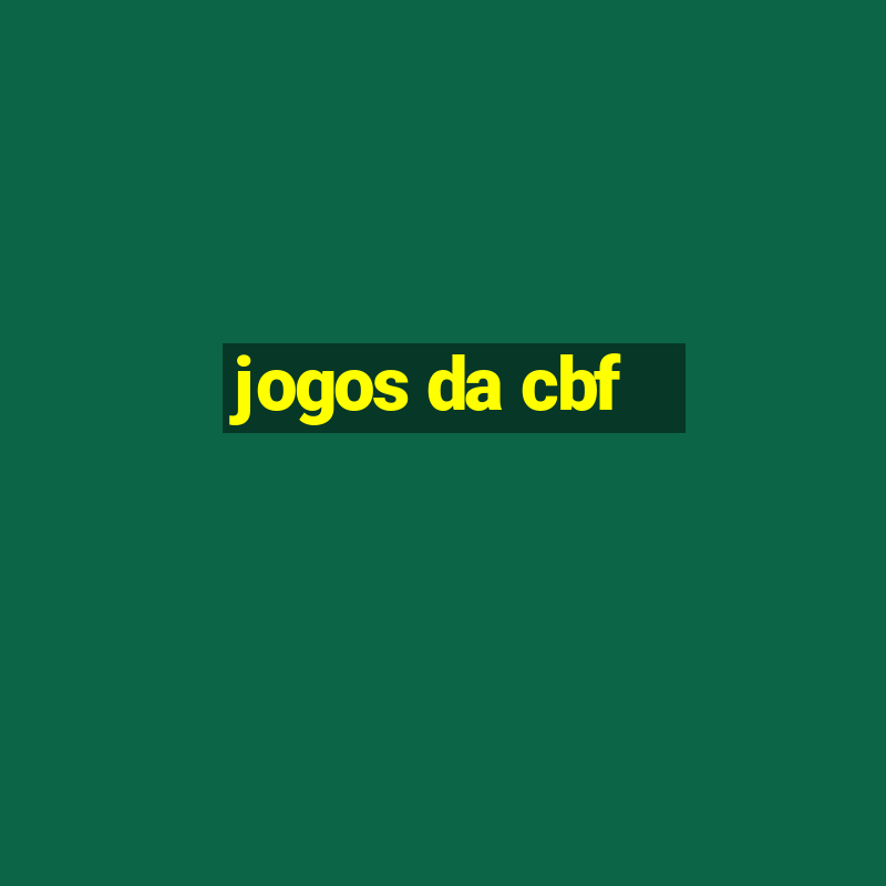 jogos da cbf