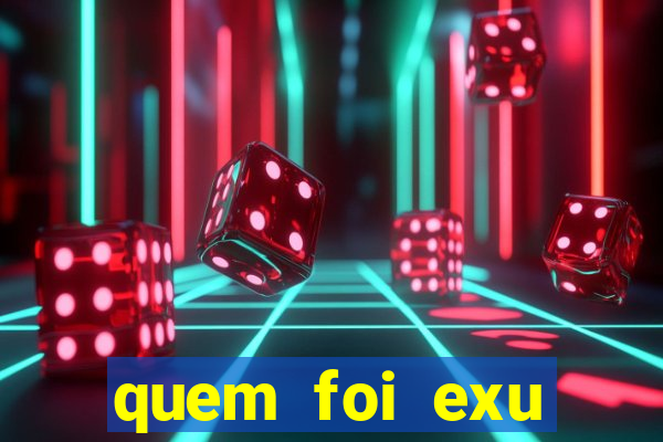 quem foi exu caveira em vida