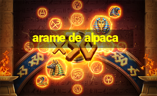 arame de alpaca