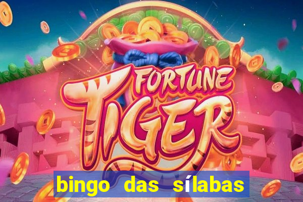 bingo das sílabas como jogar