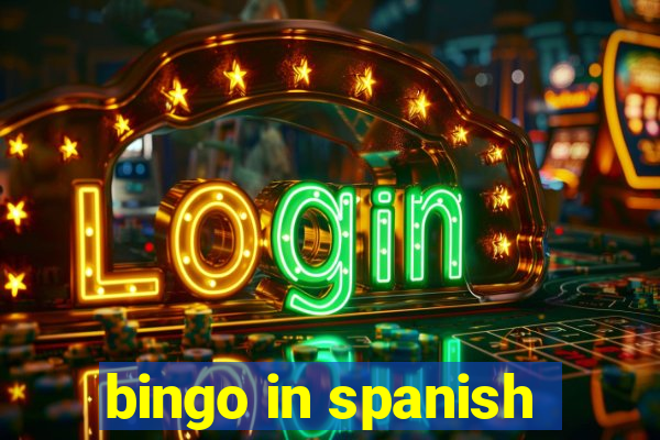 bingo in spanish