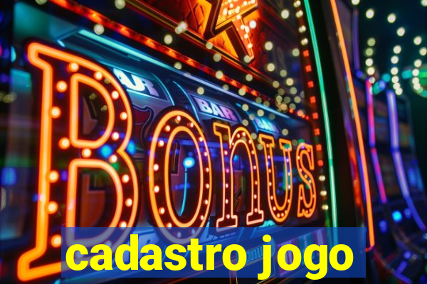 cadastro jogo