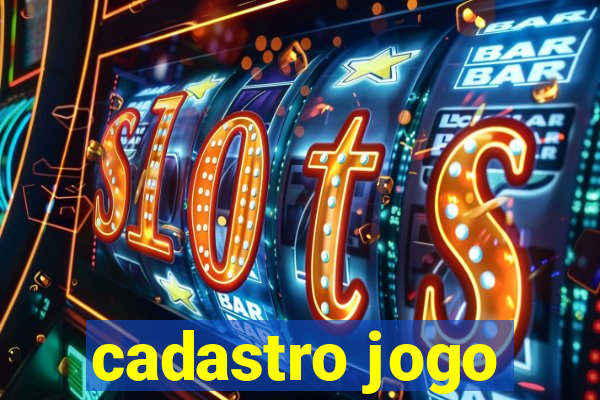 cadastro jogo