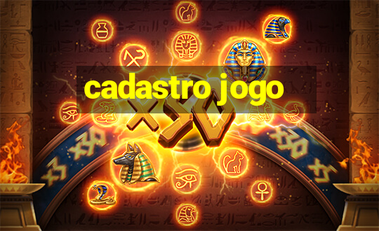 cadastro jogo