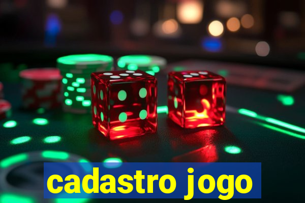 cadastro jogo