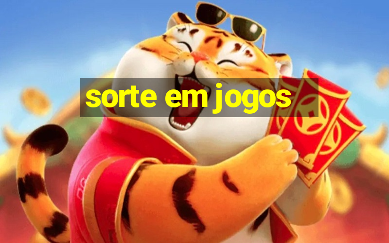 sorte em jogos