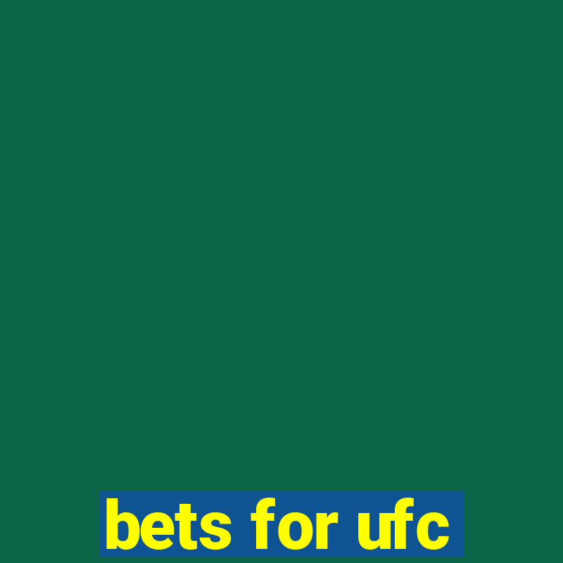 bets for ufc