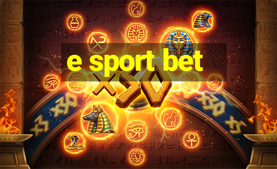 e sport bet