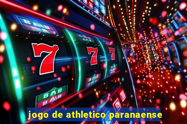 jogo de athletico paranaense