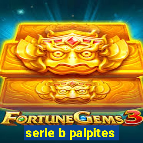 serie b palpites