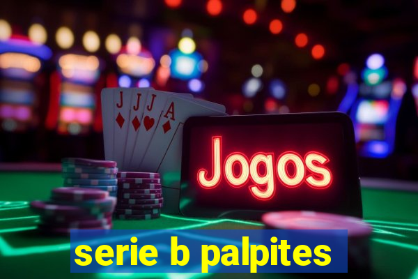 serie b palpites