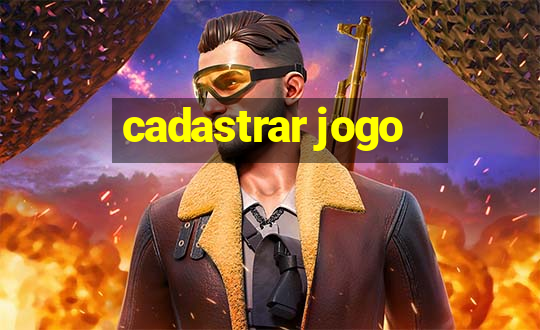 cadastrar jogo