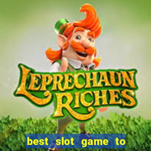 best slot game to win money