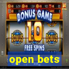 open bets