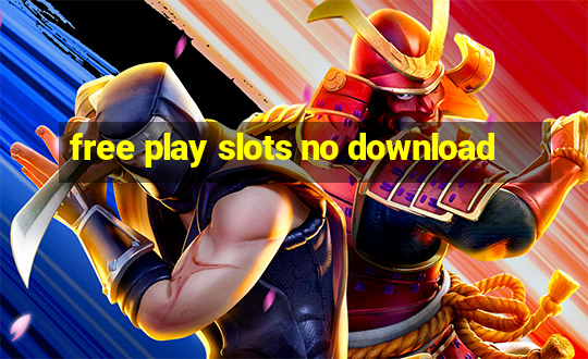 free play slots no download