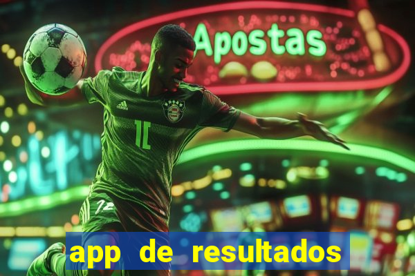 app de resultados de jogo de futebol