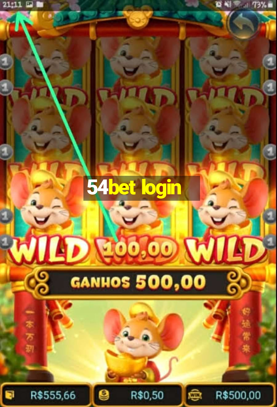 54bet login