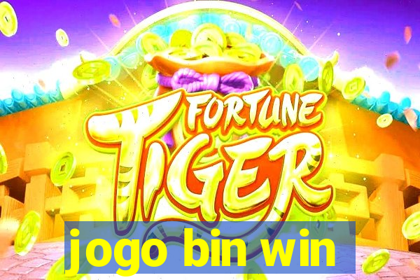 jogo bin win