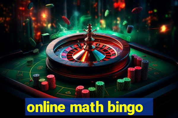 online math bingo