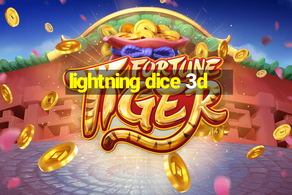 lightning dice 3d