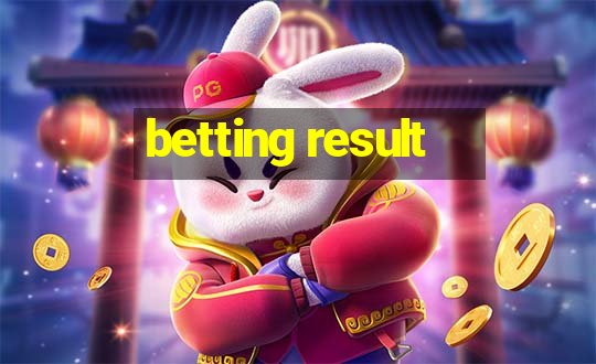 betting result