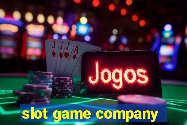 slot game company