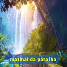 matinal da paraíba