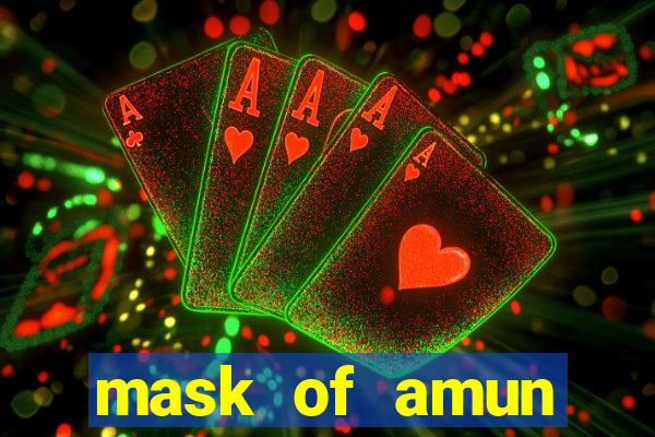 mask of amun online slot