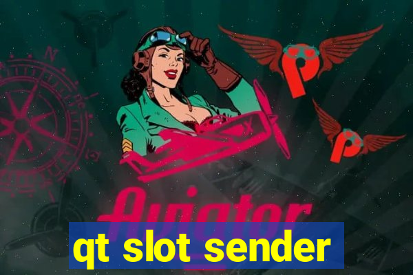 qt slot sender